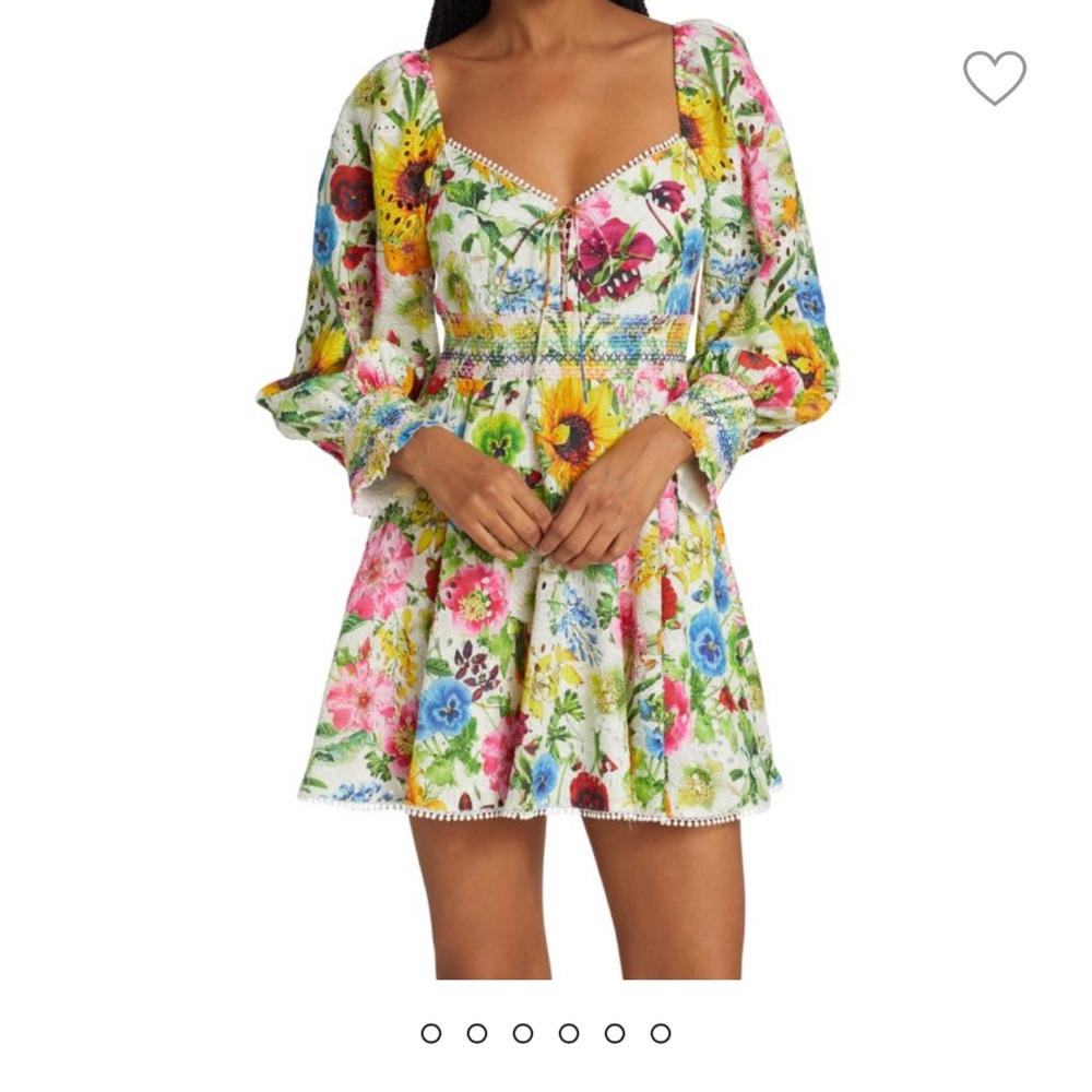 Alice + Olivia floral dress